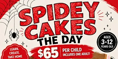 Spidey Cakes the Day: Kids Cake Decorating Class