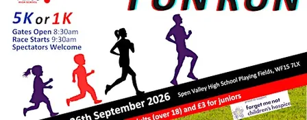 Spen Valley Fun Run 2026