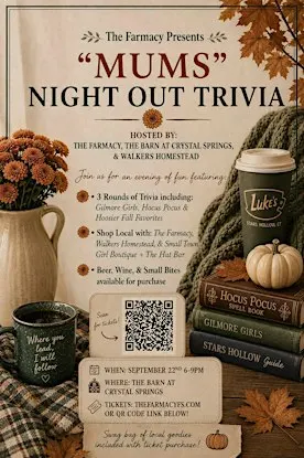 Mum's Night Out - Fall Trivia