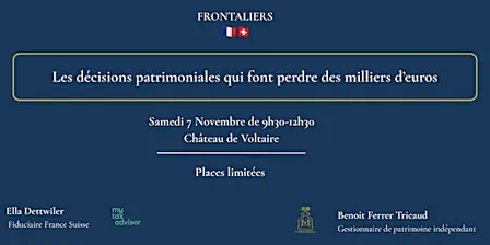Les décisions patrimoniales qui font perdre des milliers d'euros