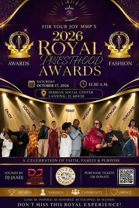 FYJMMP’s Royal Priesthood Awards Fundraiser