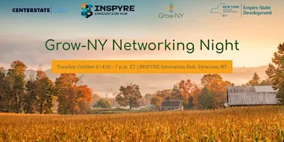 Grow-NY Business Development Networking Night with CenterState CEO