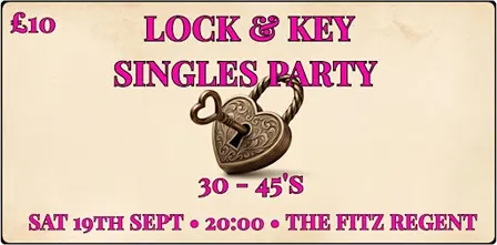Lock & Key Singles Party (30-45's)