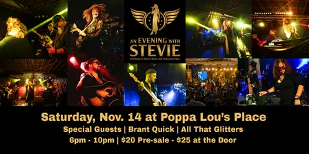 An Evening with Stevie at Poppa Lou's Place