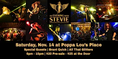 An Evening with Stevie at Poppa Lou's Place