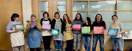 Art & Soul - Creative Paint for Wellbeing Group Workshop, Horsham