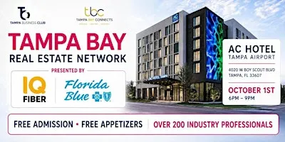 Tampa Bay Real Estate Networking Social (200+ Attendees) Free Admission