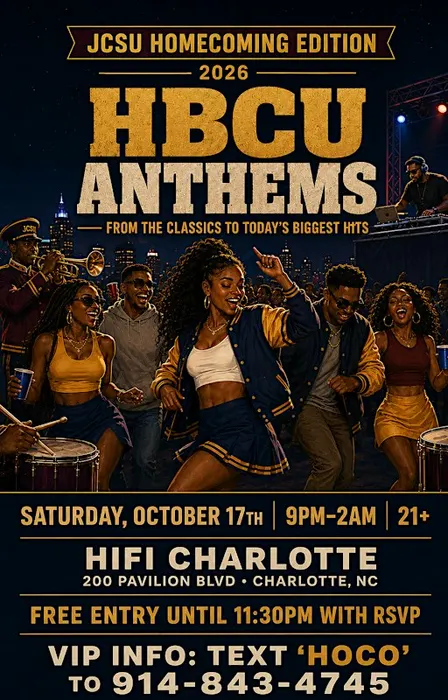HBCU Anthems: JCSU Homecoming Edition 2026