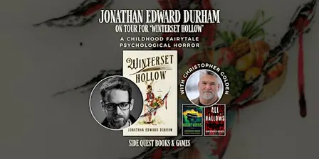 Author Horror Event with Jonathan Edward Durham and Christopher Golden