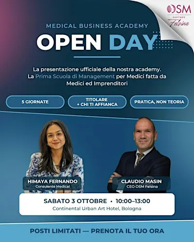 Medical Business Academy - Open Day Bologna
