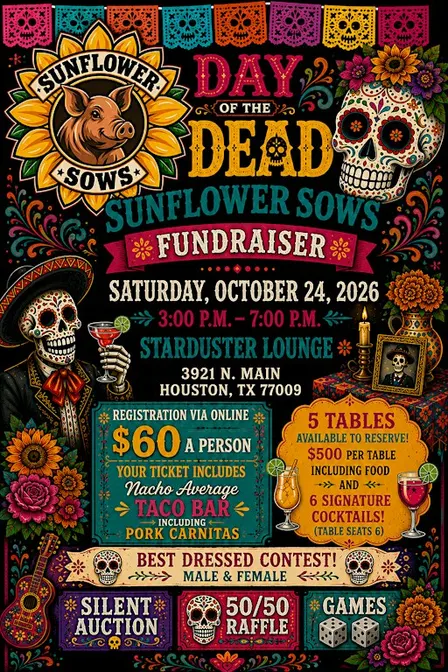 Sows de los Muertos - Day of the Dead Celebration hosted by Sunflower Sows
