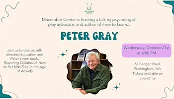 An Evening with Peter Gray