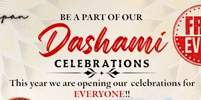 Aalapan's Dashami (Dushera) Celebrations - | Free & Open to All