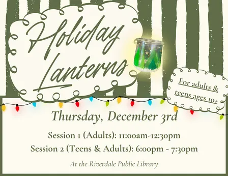 Holiday Lanterns - Adults