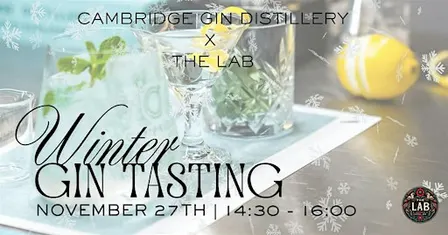 Cambridge Gin Tasting Experience - Festive Edition