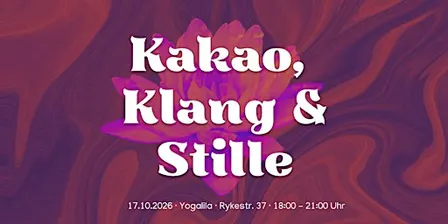 Kakao, Klang & Stille – Gemeinsam verbunden sein