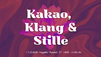 Kakao, Klang & Stille – Gemeinsam verbunden sein