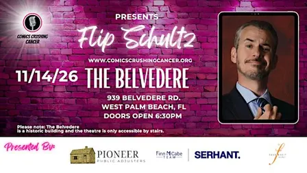 Comics Crushing Cancer Presents Flip Schultz