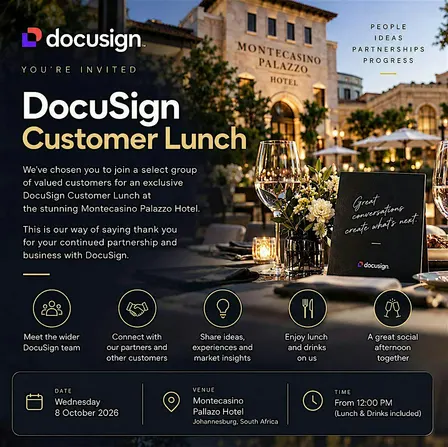 DocuSign Customer Lunch