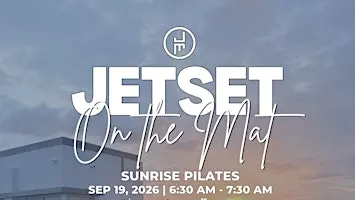 JETSET On The Mat : Sunrise Rooftop Edition