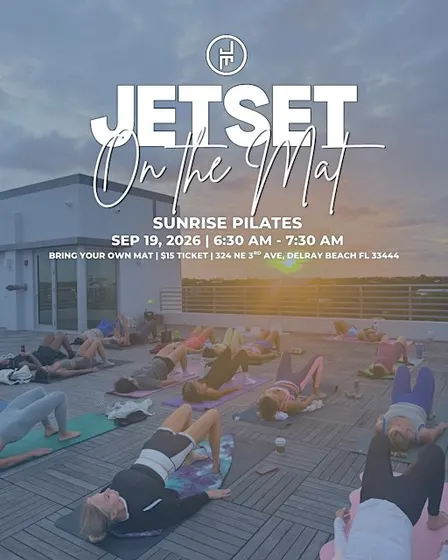 JETSET On The Mat : Sunrise Rooftop Edition
