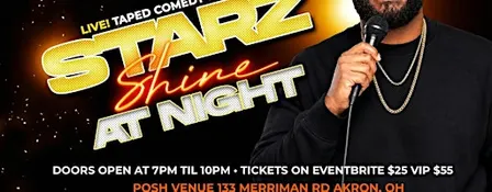 Marcus Martin's Comedy Special "Starz Shine at Night" Graphic Tee's & RnB