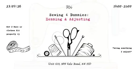 Sewing 4 Dummies: Hemming & Adjustments