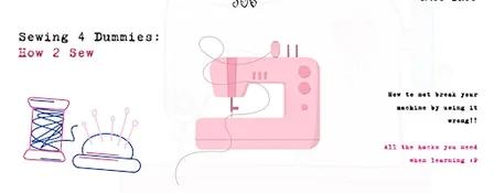 Sewing 4 Dummies: How 2 Sew