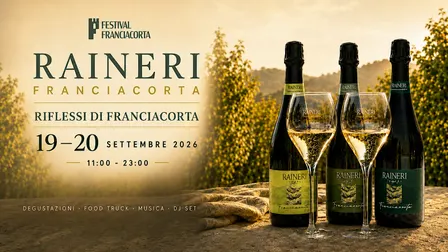 Riflessi di Franciacorta a bordo piscina e tra i filari