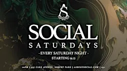 SOCIAL SATURDAYS at Asbury Social - 9.26.26