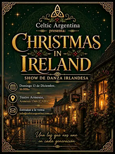 CHRISTMAS IN IRELAND - Show de Danza Irlandesa