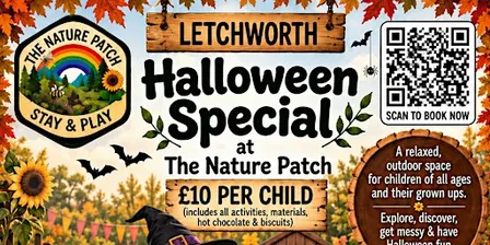 The Nature Patch Halloween Special Stay and Play £10 Per Child