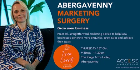 Abergavenny Marketing Surgery: Grow Your Business Through Better Marketing