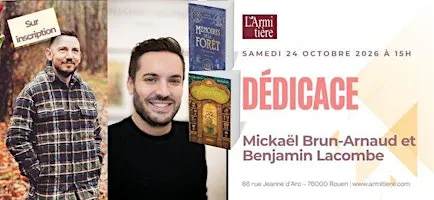 Dédicace avec Mickaël Brun-Arnaud et Benjamin Lacombe
