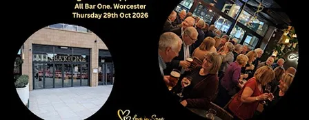 50+ No App Just Chat Singles Social at All Bar One, Worcester