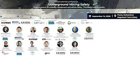 Underground Mining Safety - Switzerland 2026