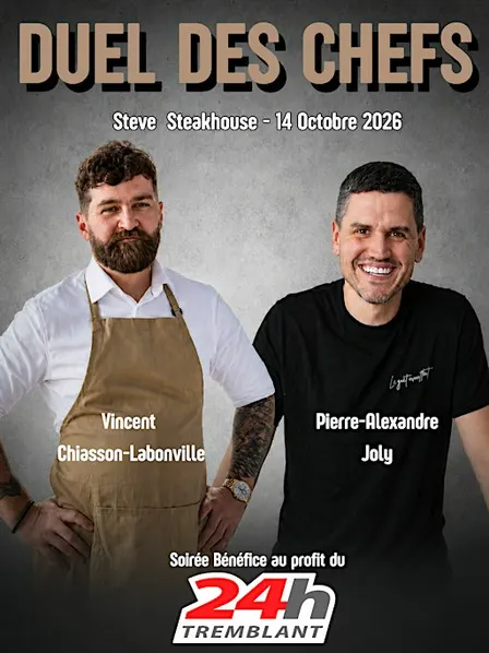 Duel des chefs-Levée de fonds équipe Nathalie Aubé & Cie 24h Tremblant 2026