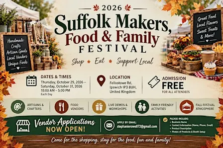 2026 Suffolk Makers, Food & Family Festival