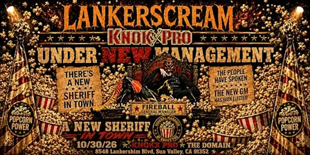 LANKERSCREAM "UNDER NEW MANAGEMENT" OCTOBER 30th 2026