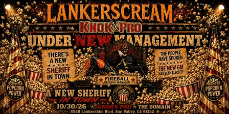 LANKERSCREAM "UNDER NEW MANAGEMENT" OCTOBER 30th 2026