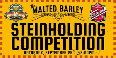 The Annual Malted Barley - Narragansett Brewing Steinholding Competition!
