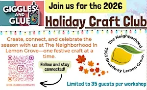 LG The Neighborhood- Holiday Craft Club: December 2026