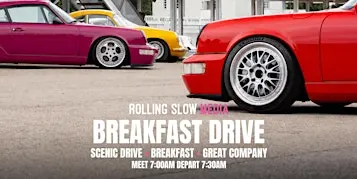 Rolling Slow Drivers Club | Breakfast Drive to Goodwood Motor Circuit
