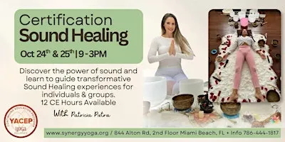 Sound Healing Certification | 2-Day In-Person Training