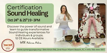 Sound Healing Certification | 2-Day In-Person Training