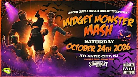 MIDGETS WITH ATTITUDE "Midget Monster Mash" - Atlantic City, NJ