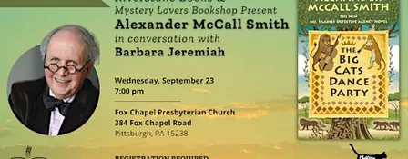 An Evening With the Incomparable Alexander McCall Smith