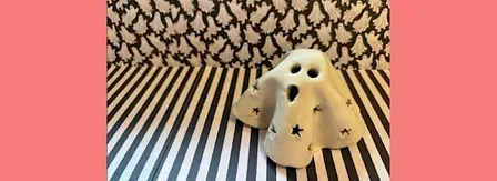 Spooktacular Ceramic Ghosts | No Experience Needed