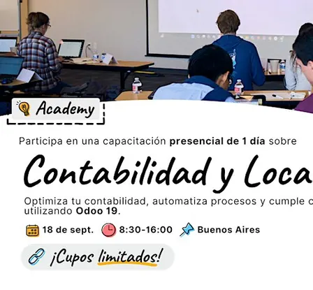 Odoo Academy: Contabilidad y Localización Argentina en Buenos Aires