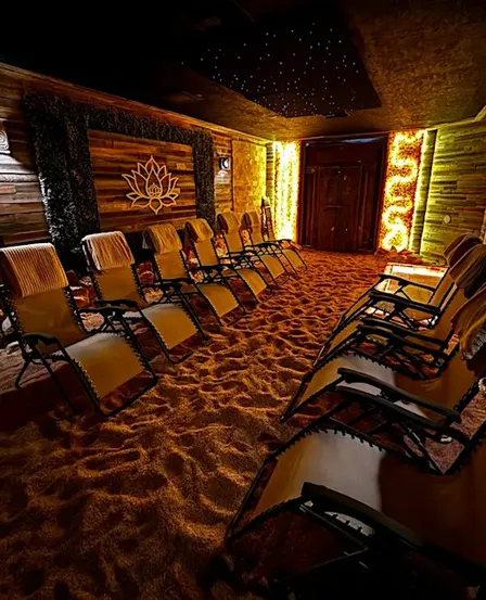 ROOT & RISE: Himalayan Salt Cave Yoga Experience